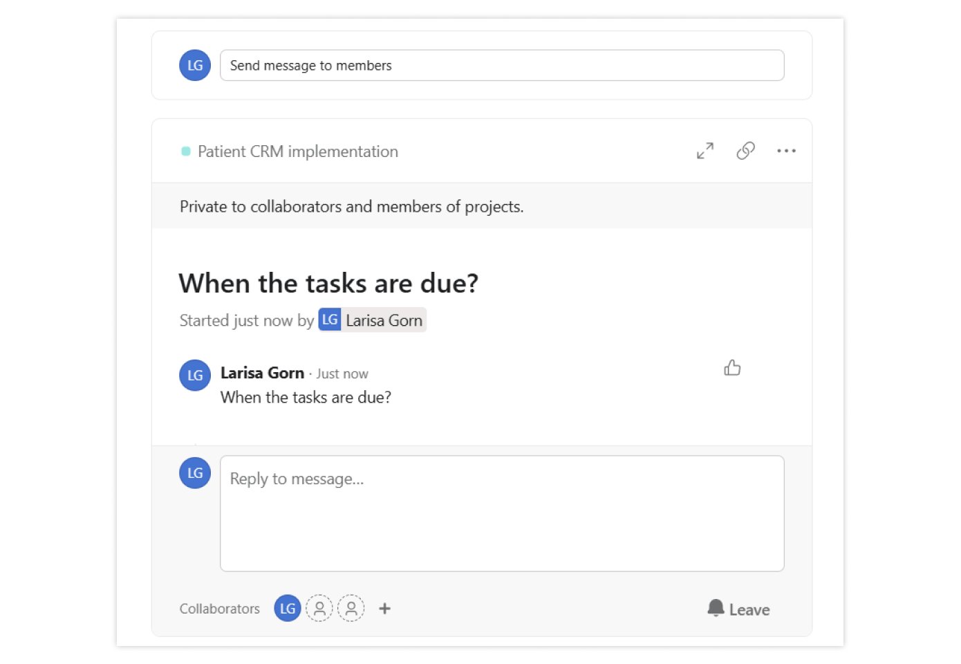 asana-messaging