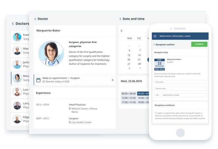 Medical Booking Software Medesk