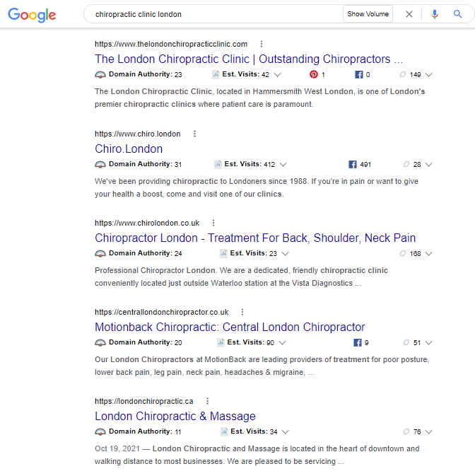 SEO - how to increase patients in clinic