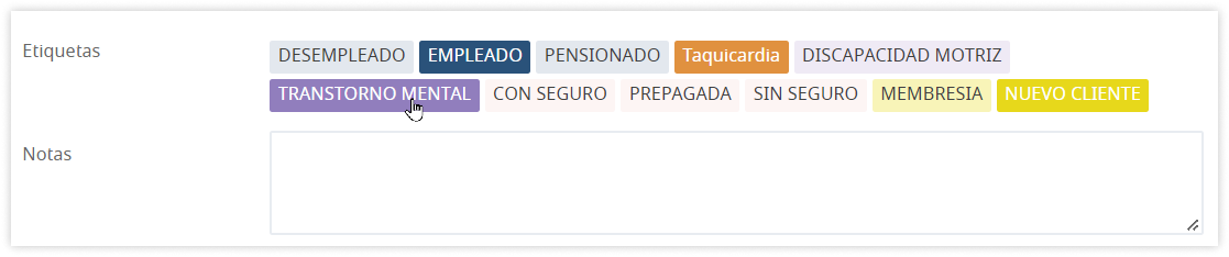 Captura de pantalla del Medesk