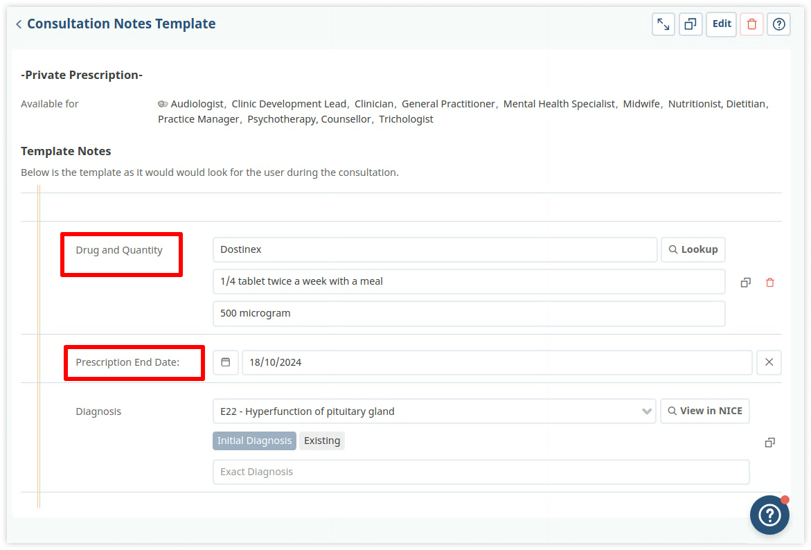 medesk-prescriptions-template