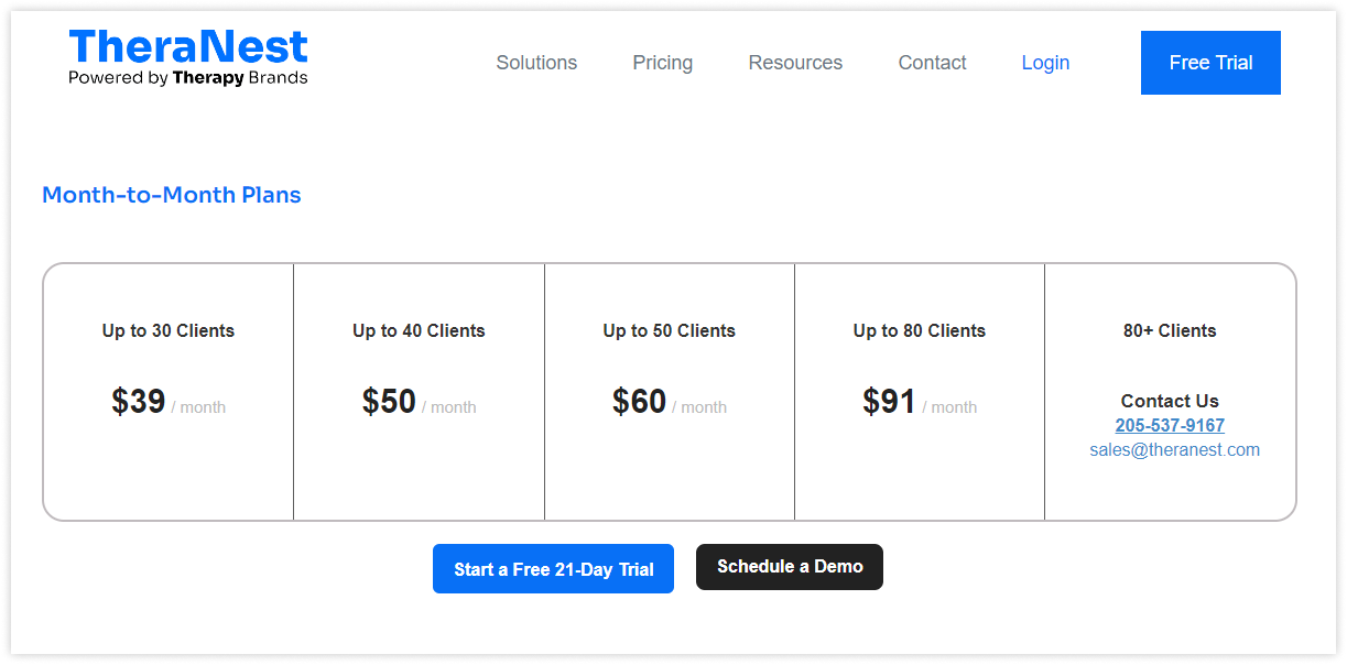 theranest-screen2-price