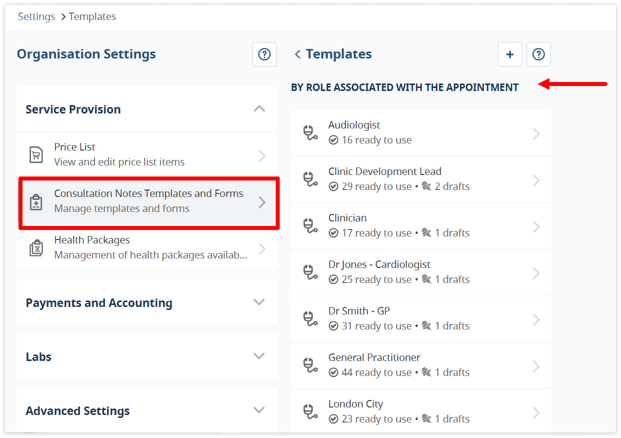 medesk-roles