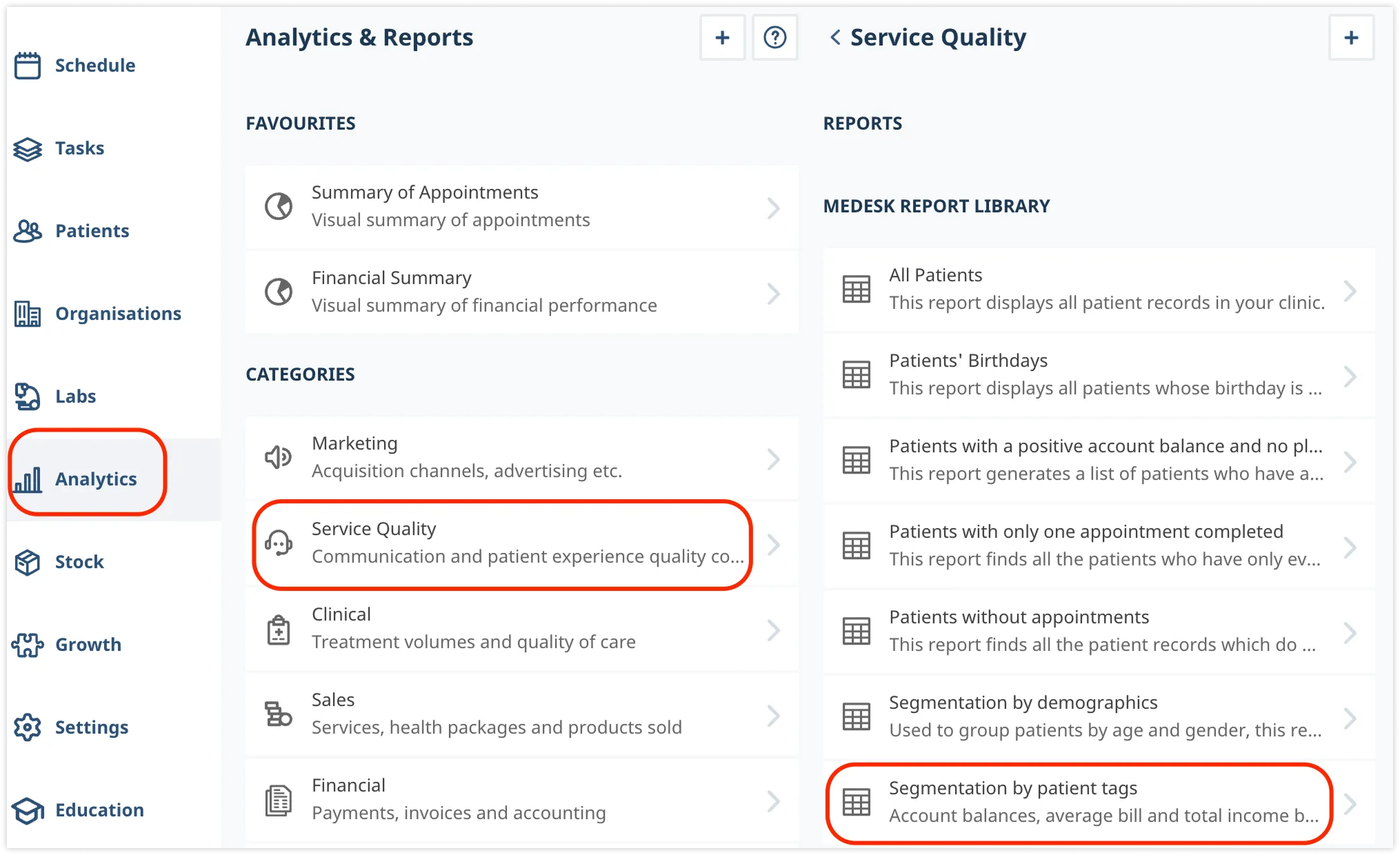 medesk-service-quality
