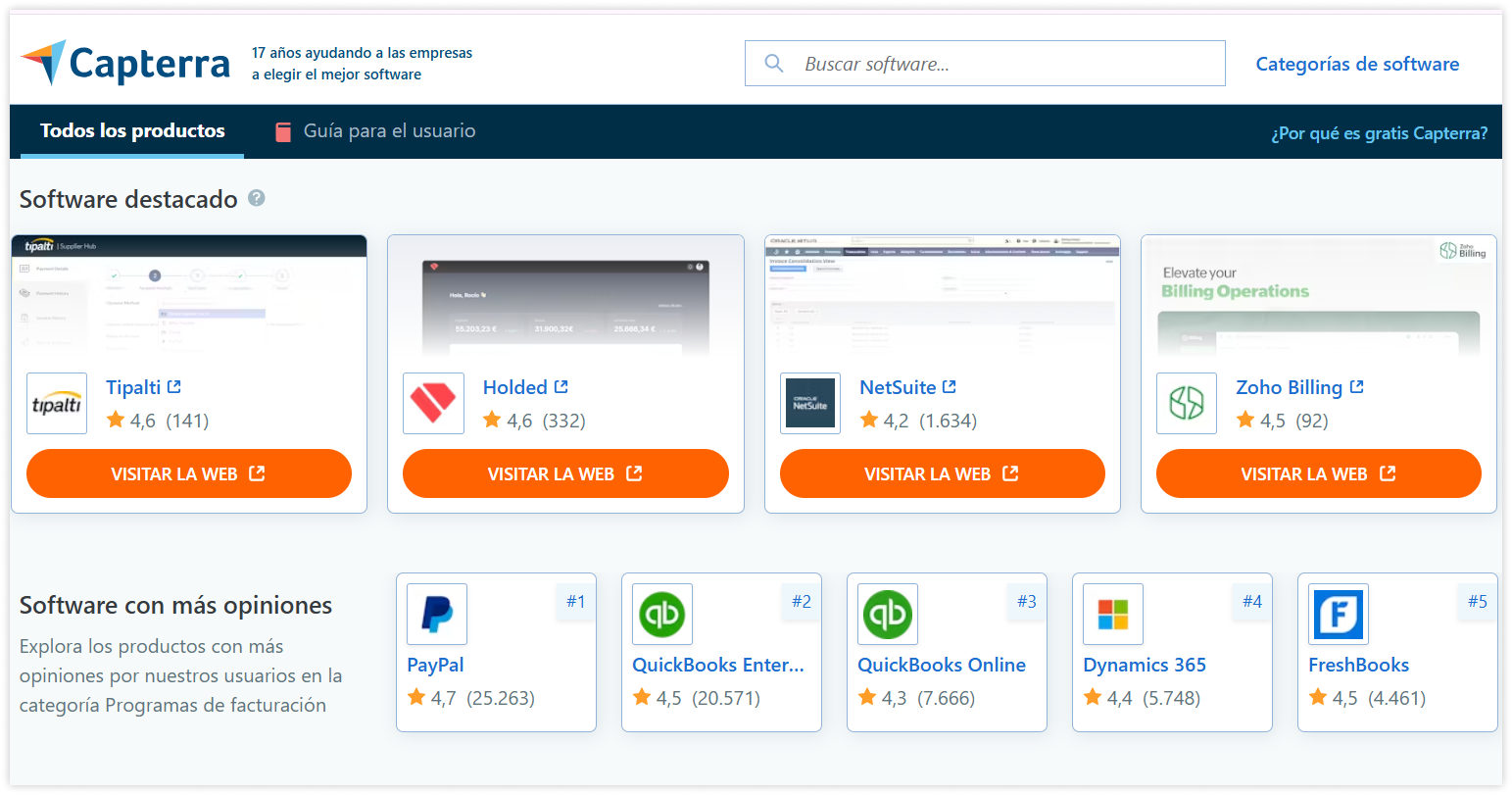capterra-software-list