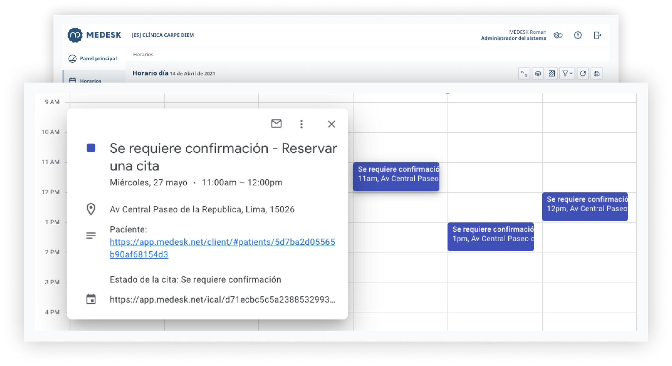 ical es email
