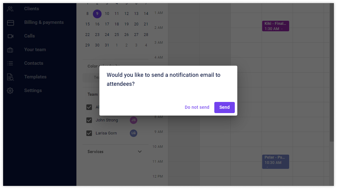 carepatron-reviews-notification-email
