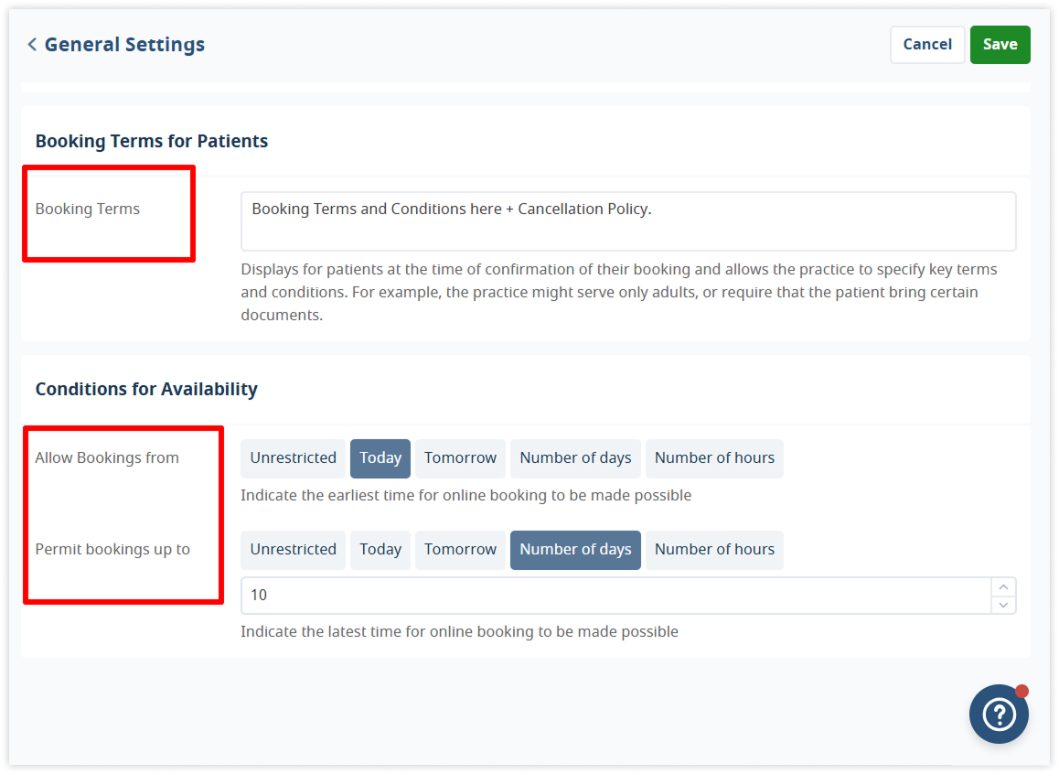 medesk-booking-terms