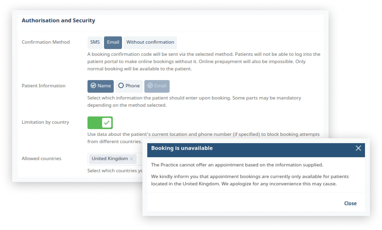 medesk-country-restriction