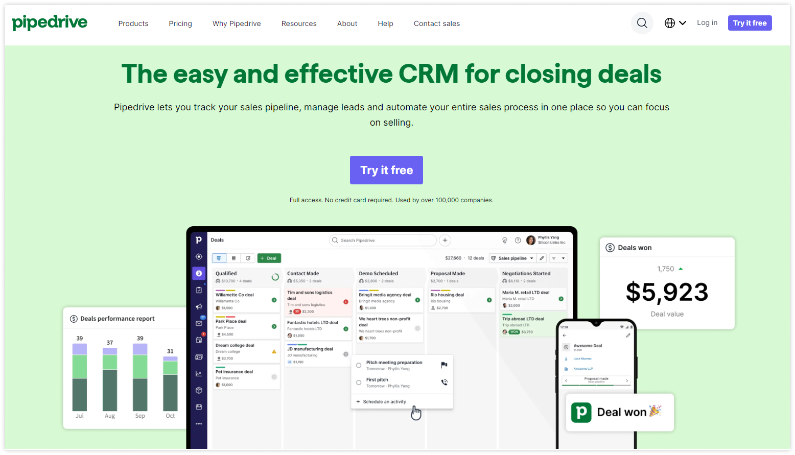 pipedrive-main-screen