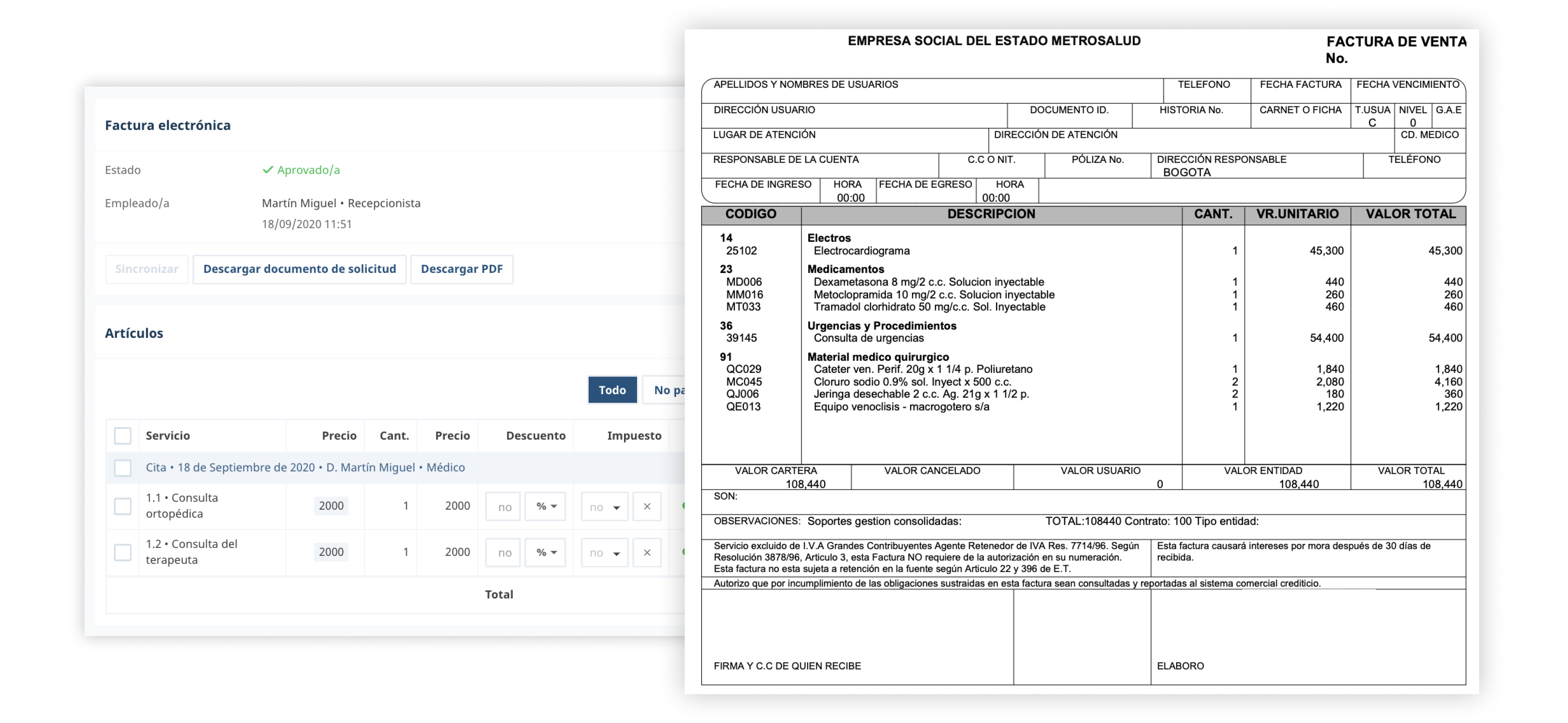 electronic invoice