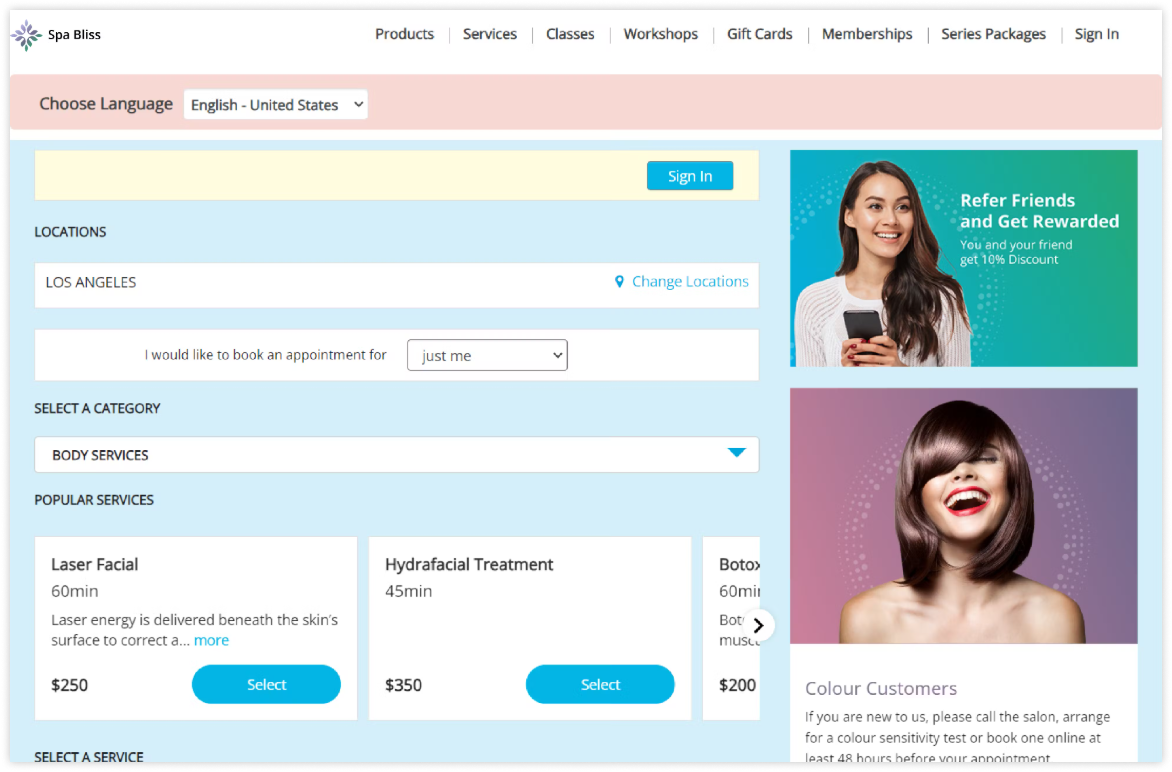 zenoti-online-booking