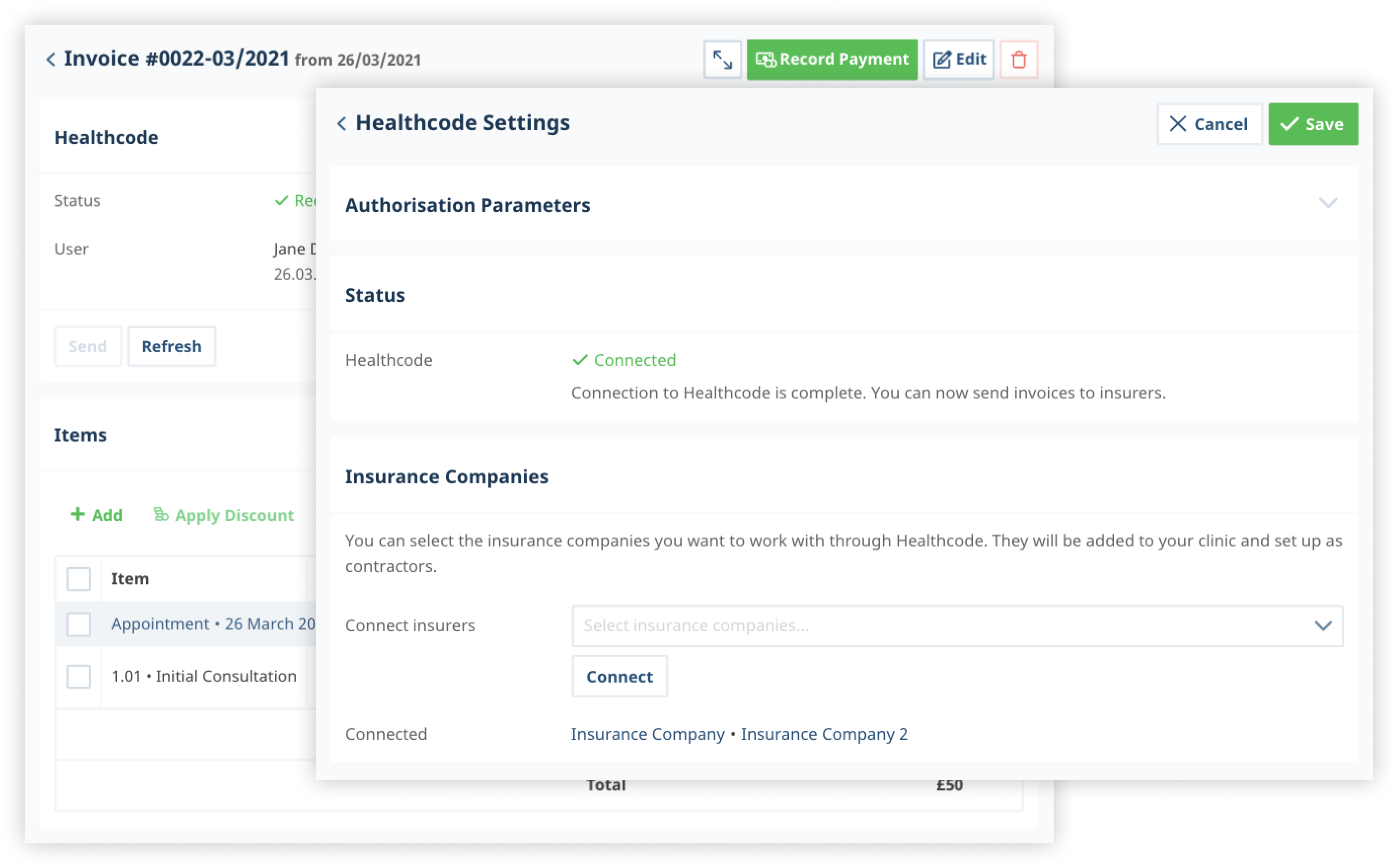 en healthcode again
