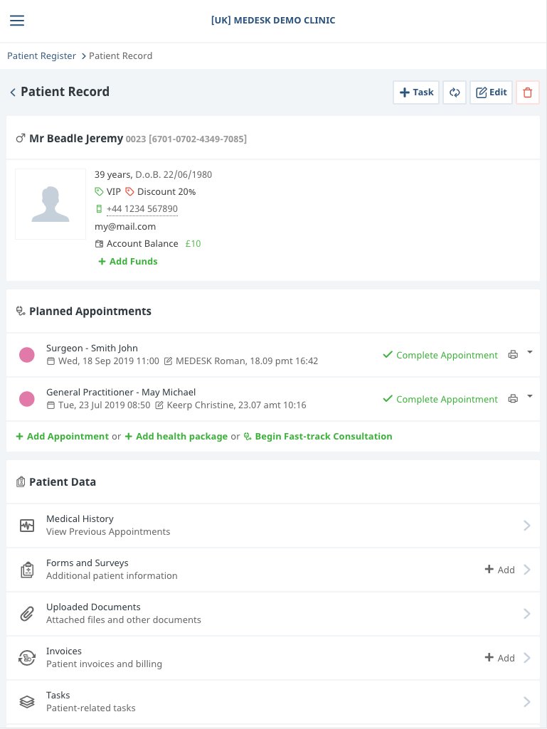 Create Comprehensive Patient Records - Organizing medical health records