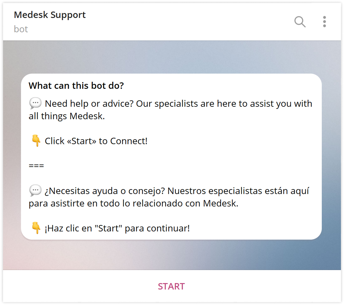 medesk-bot