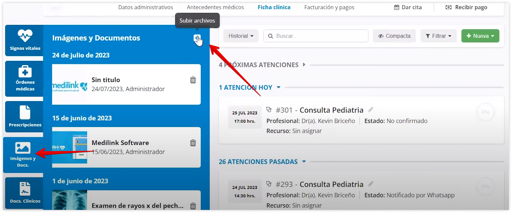 medilink-subir-archivos