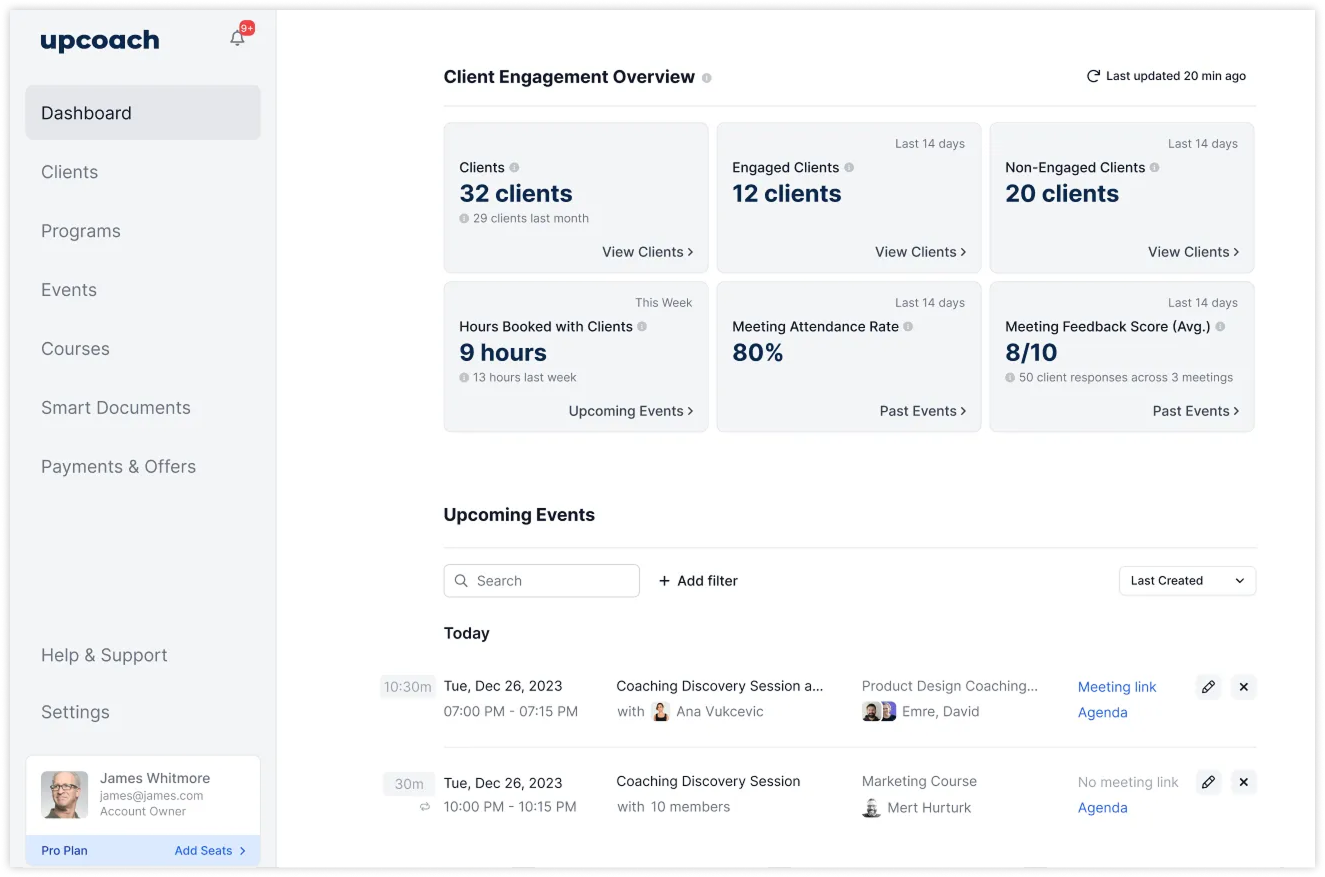 upcoach-dashboard