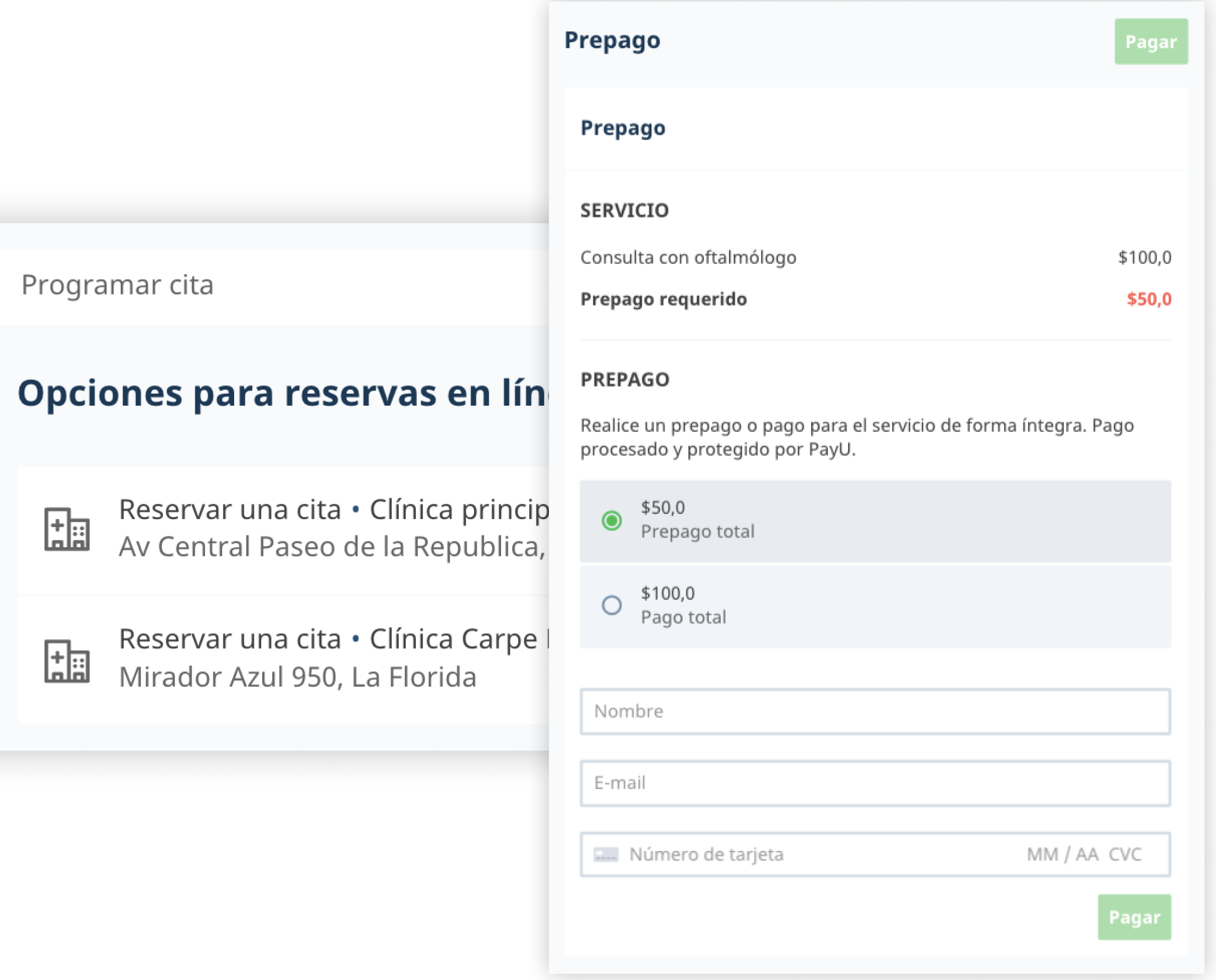 PayU screen 1