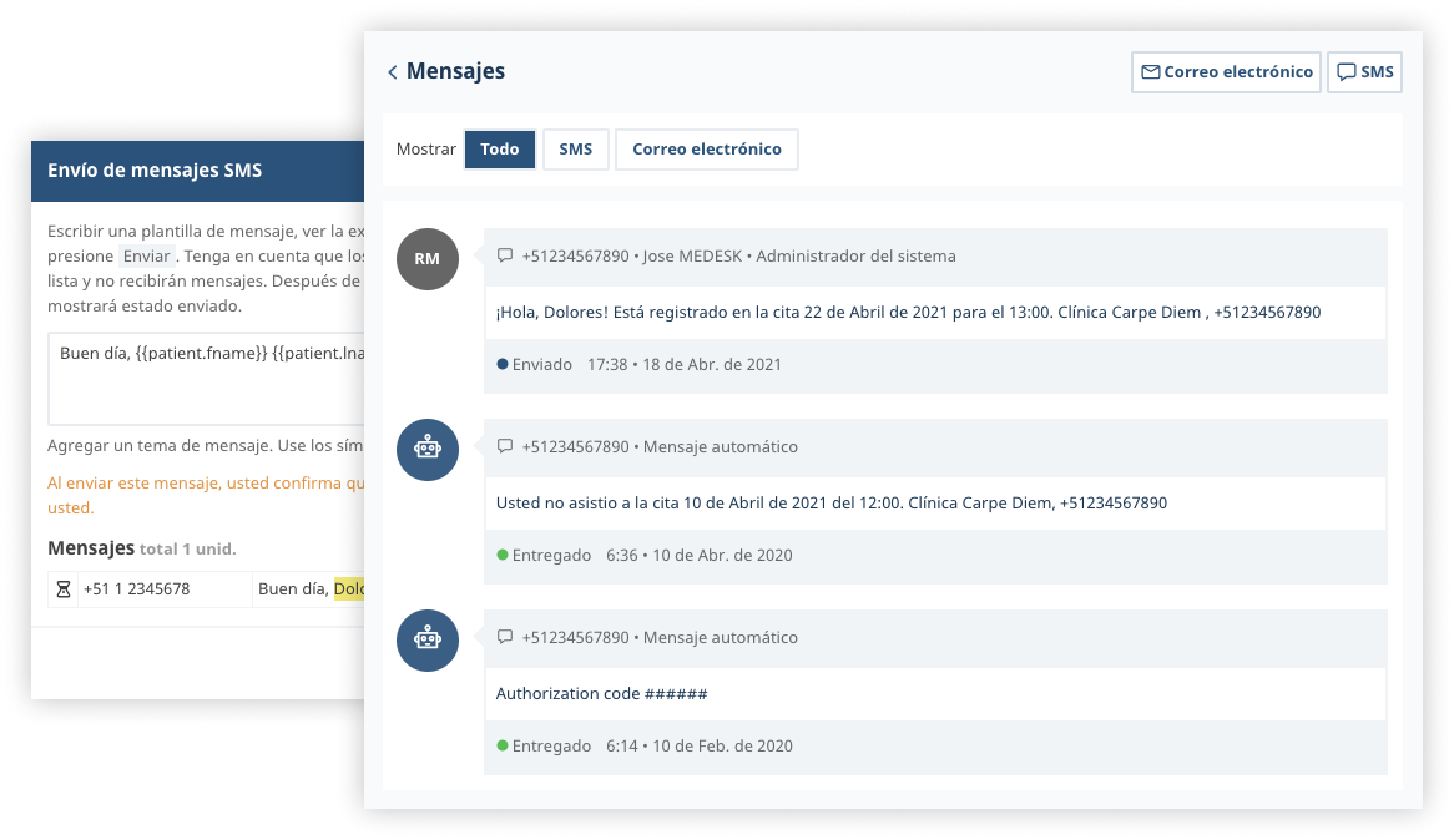 sms es communication sms