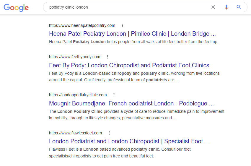 Podiatry Practice Marketing